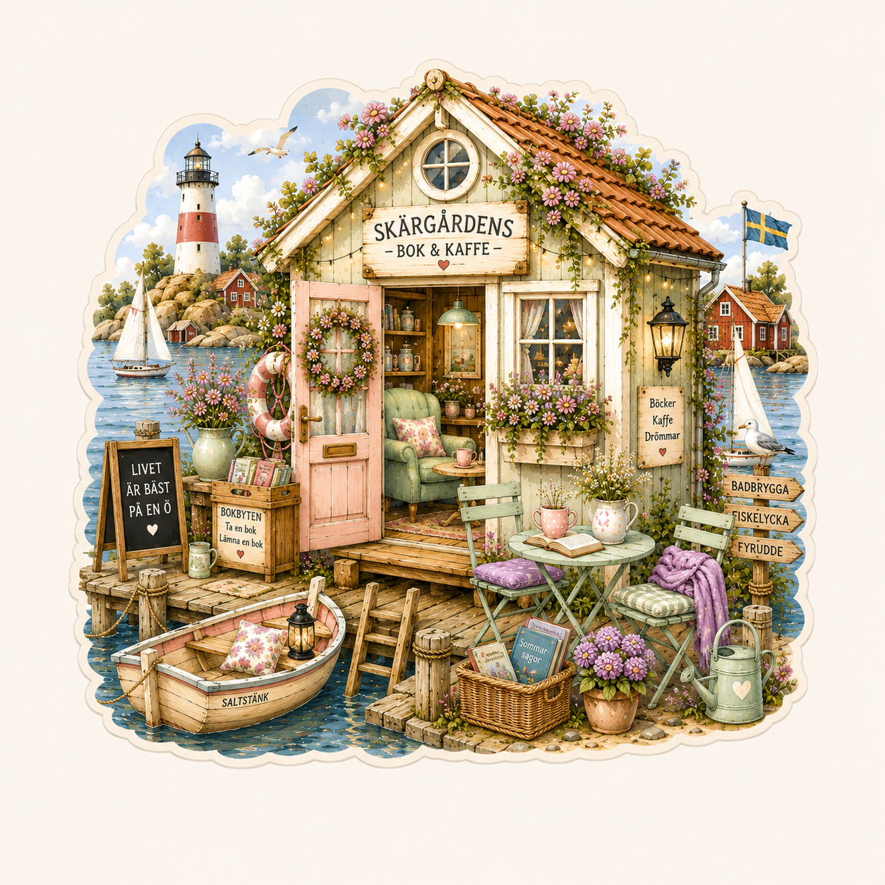 The Coastal Book Café